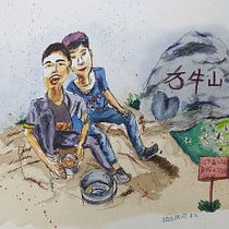 My project in Artistic Watercolor Sketching: Dare to Express Your Ideas course. Painting, and Watercolor Painting project by Cavy Chen - 05.07.2021