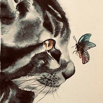 Mi Proyecto del curso: Técnicas experimentales de acuarela para principiantes . Watercolor Painting, Traditional illustration, Fine Arts, and Naturalistic Illustration project by Paqui Millán Zamora - 05.07.2021