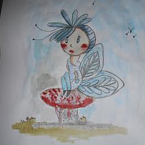 Mon projet du cours : Techniques d’illustration pour débloquer votre créativité. Traditional illustration project by patricia LACANNE - 05.07.2021