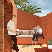 Mi Proyecto del curso: Representación gráfica de proyectos arquitectónicos. Un projet de Design , Illustration traditionnelle, Architecture, Architecture numérique et Illustration architecturale de Ysabella Nuñez Zamora - 03.05.2021