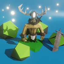 Mi Proyecto del curso: Modelado de personajes low poly para videojuegos  Ein Projekt aus dem Bereich 3D von estepa_diego - 06.05.2021