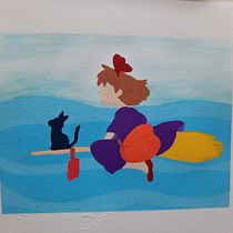 Kiki in Full Colour . Projekt z dziedziny Trad, c i jna ilustracja użytkownika Vendula Gresova - 08.05.2021
