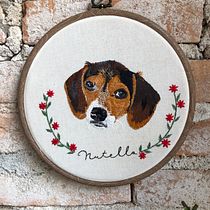 Meu projeto do curso: Needle painting para principiantes. Embroider project by Carolina Maria Gonçalves - 05.08.2021