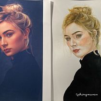 My project in Watercolor Portrait from a Photo course. Watercolor Painting project by Sea Phong - 05.06.2021
