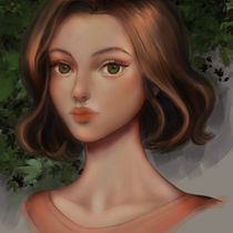 My project in Digital Fantasy Portraits with Photoshop course. Traditional illustration project by Mariya Stoyanova - 05.04.2021