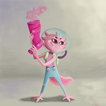 Mi Proyecto del curso: Pintura digital de personajes: ilustra con luz y color. Ilustração digital, Design de personagens, Ilustração tradicional, e Pintura digital projeto de Marijose Luna - 01.05.2021