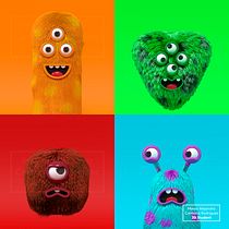 Little Monsters. 3D, 3D Animation, Character Animation, and Concept Art project by Mateo Alejandro Carmona Rdz - 05.08.2021