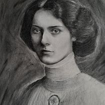 Mi Proyecto del curso: Retrato realista al carboncillo. Fine Arts, Artistic Drawing, Portrait Drawing, and Drawing project by Diana González - 05.09.2021