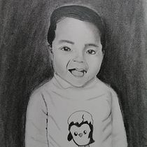 Mi Proyecto del curso: Retrato realista con lápiz de grafito. Pencil Drawing project by Doralín Monroy Lucas - 05.09.2021