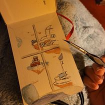 30 days of pen and ink. Traditional illustration, Sketchbook, Sketching, Creativit, and Drawing project by emhi00100 - 02.07.2021