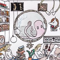 My Submarine – project in Creative Sketching: Fill Your Illustrations with Life and Detail course. Traditional illustration, Sketching, and Drawing project by marcmarc - 05.09.2021