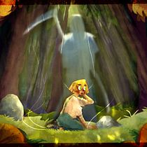 Into the forest. Traditional illustration project by enuji_r - 05.09.2021