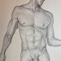 Endlich | Dynamic Figure Drawing. Un projet de Beaux Arts, Esquisse , Dessin au cra, on, Dessin , et Dessin réaliste de Linda Endlich - 10.05.2021