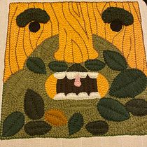 My project in Punch Needle XL Embroidery course. Design de personagens projeto de k_lo_128 - 08.05.2021
