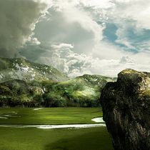 Matte Painting: creando mundos fotorrealistas. Concept Art, Design, and Matte Painting project by Rodrigo Vega Amasifuen - 05.10.2021