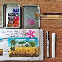 Mi Proyecto del curso: Cuaderno de viaje en acuarela. Watercolor Painting project by Jimena Gómez Zabala - 05.10.2021