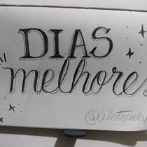 Meu projeto do curso: Os segredos dourados do lettering. Traditional illustration project by Fabricia Shirley Dos Santos - 05.06.2021