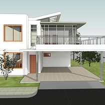 Mi Proyecto del curso: Diseño y modelado arquitectónico 3D con Revit. Un projet de Design  , et Architecture de Edwin Hernandez Ariza - 03.05.2021
