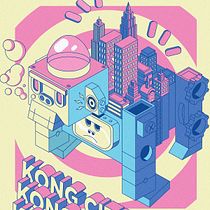 Kong City - Isometric vector illustrations. Ilustração tradicional, e Design projeto de Te Hua Tseng - 11.05.2021