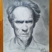 Mon projet du cours : Portrait réaliste au crayon graphite. Fine Arts project by lievain_alex - 03.25.2021