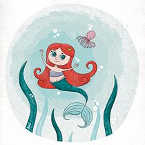 Mi Proyecto del curso: Técnicas y estilos de ilustración con Procreate. Traditional illustration, Children's Illustration, Digital Illustration, Watercolor Painting, Acr, and lic Painting project by Dahyana Vierma - 05.07.2021