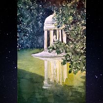 Mi Proyecto del curso: Paisajes naturales en acuarela. Een project van Aquarelschilderen y Traditionele illustratie van Luis Vargas - 09.05.2021