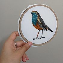 Meu projeto do curso: Pintar com linha: técnicas de ilustração têxtil. Arts, and Crafts project by Beatriz Oliveira - 05.07.2021