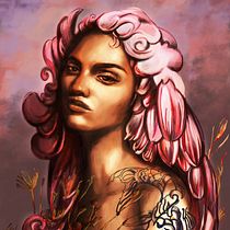 My project in Digital Fantasy Portraits with Photoshop course. Traditional illustration, and Fine Arts project by lily - 05.08.2021