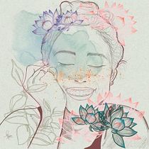 Mi Proyecto del curso: Retrato ilustrado con Procreate. Design, Criatividade, e Desenho digital projeto de Roxana Portales - 10.05.2021