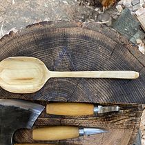 My project in Wooden Spoon Carving course. Marcenaria, e Artesanato projeto de cristian Butcovich - 06.05.2021