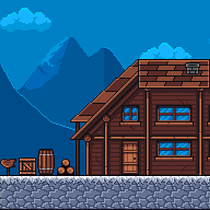 My project in Creation of Pixel Art Scenes for Video Games course. Pixel Art project by Gabriel Ferreira - 05.12.2021