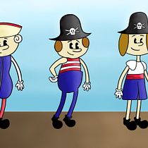 Mi Proyecto del curso: Diseño de personajes retro para animación. Design, and Traditional illustration project by Ximena Reyes - 05.09.2021