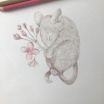 My project in Surrealist Illustration Inspired by Nature course. Traditional illustration project by miabeau - 05.12.2021