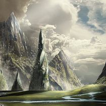 My project in Matte Painting: Creating Photorealistic Worlds course. Matte Painting, and Design project by Anastasia Untila - 05.11.2021