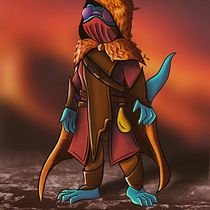 Mi Proyecto del curso: Pintura digital para personajes en Procreate. Traditional illustration, Design, and Painting project by Oscar Uriel Gonzalez Garcia - 05.12.2021