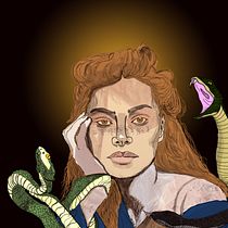 Mi Proyecto del curso: Técnicas de ilustración con acuarela digital. Un progetto di Illustrazione tradizionale e Design di elliansncara - 12.05.2021