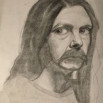 Mi Proyecto del curso: Retrato realista con lápiz de grafito. Design project by daniela_arias2409 - 09.03.2020