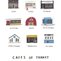 Cafés of Thanet. Un projet de Illustration traditionnelle de Alex Foster - 29.03.2021