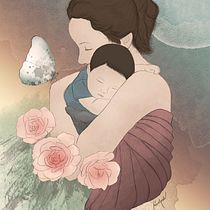 Meu projeto do curso: Técnicas de ilustração com aquarela digital. Un progetto di Illustrazione tradizionale di cahroesler - 06.05.2021
