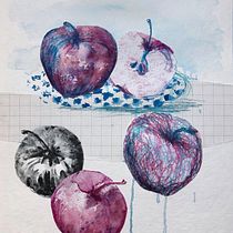 Mi Proyecto del curso: Naturaleza ilustrada: una exploración creativa. Traditional illustration, Drawing, Naturalistic Illustration, Painting, Watercolor Painting & Ink Illustration project by Florence Saje - 05.13.2021