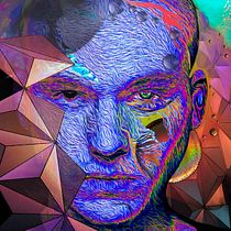 ‘His dark thoughts” My project in Psychedelic Animation with Photoshop and After Effects course Ein Projekt aus dem Bereich Motion Graphics, 3D, Bildbearbeitung und 3-D-Animation von Caroline Von Broembsen - 25.04.2021