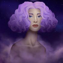Mi Proyecto del curso: Retratos digitales de fantasía con Photoshop. Traditional illustration, Drawing, Digital Illustration, Portrait Drawing, Digital Drawing, and Digital Painting project by Monse Leiton - 05.12.2021