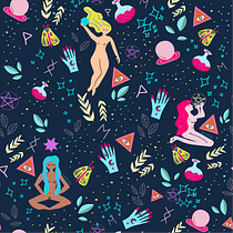 Mi Proyecto del curso: Ilustración vectorial de patrones desde cero Ein Projekt aus dem Bereich Design, Traditionelle Illustration, Musterdesign und Prägung von Sara López - 14.05.2021