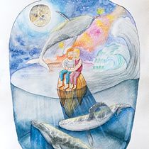 My project in Watercolor Techniques for Dreamlike Illustrations course. Projekt z dziedziny Trad, c, jna ilustracja,  R, sunek, Malowanie akwarelą, Ilustracja w i dawnicza użytkownika Giulio Biagini - 06.06.2021