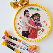 Meu projeto do curso: Bordado em fotografias sobre tela. Photograph, Collage, Paper Craft, Printing, Embroider, and DIY project by Endora Barboza - 05.12.2021