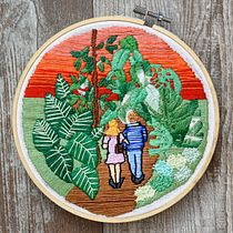 My project in Introduction to Botanical Embroidery course. Projekt z dziedziny  Haft użytkownika martina_marione - 15.05.2021