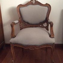 Mi Proyecto del curso: Restauración y tapizado de sillas. Un progetto di Artigianato, Design e creazione di mobili, Interior design, DIY, Falegnameria , Upc e cling di Carolina Carranza - 13.05.2021