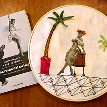 Mi Proyecto del curso: Bordado en fotografías sobre tela. Photograph, Collage, Paper Craft, Printing, Embroider, and DIY project by Aroa MarTínez SáNchez - 05.16.2021