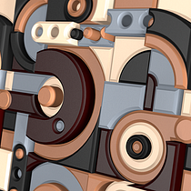 My project in Applied Color for 3D Design and Animation course. Een project van  Ontwerp, 3D, 3D-animatie,  3D-modellering,  3D-ontwerp, Digitaal ontwerp y Kleurentheorie van Lion Fierymane - 11.05.2021