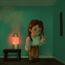 My project in Lighting Principles for Digital Painting course. Traditional illustration, Digital Illustration, and Digital Painting project by mernve - 05.15.2021